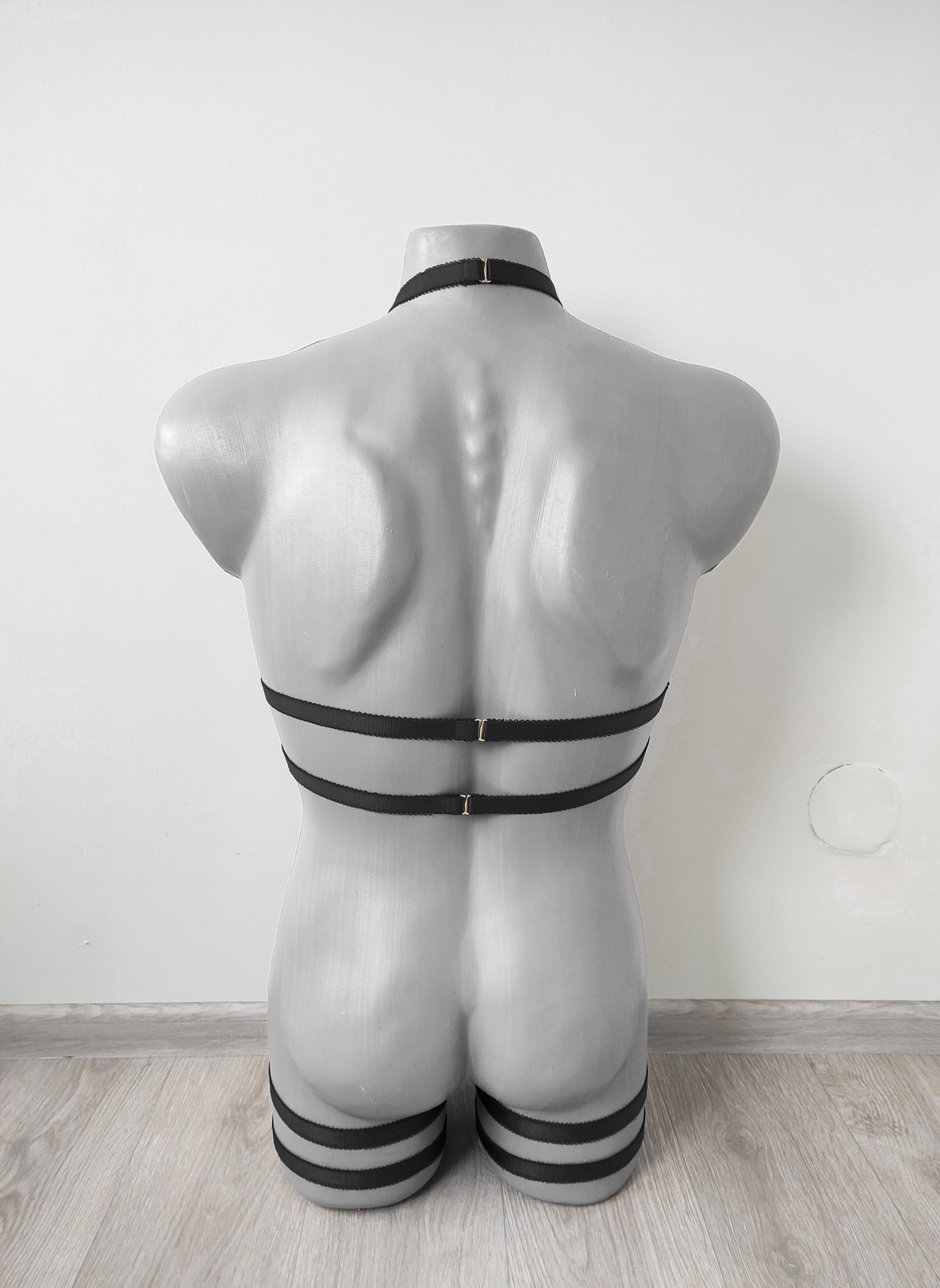Scorpion men - chest harness and leg garters set for male