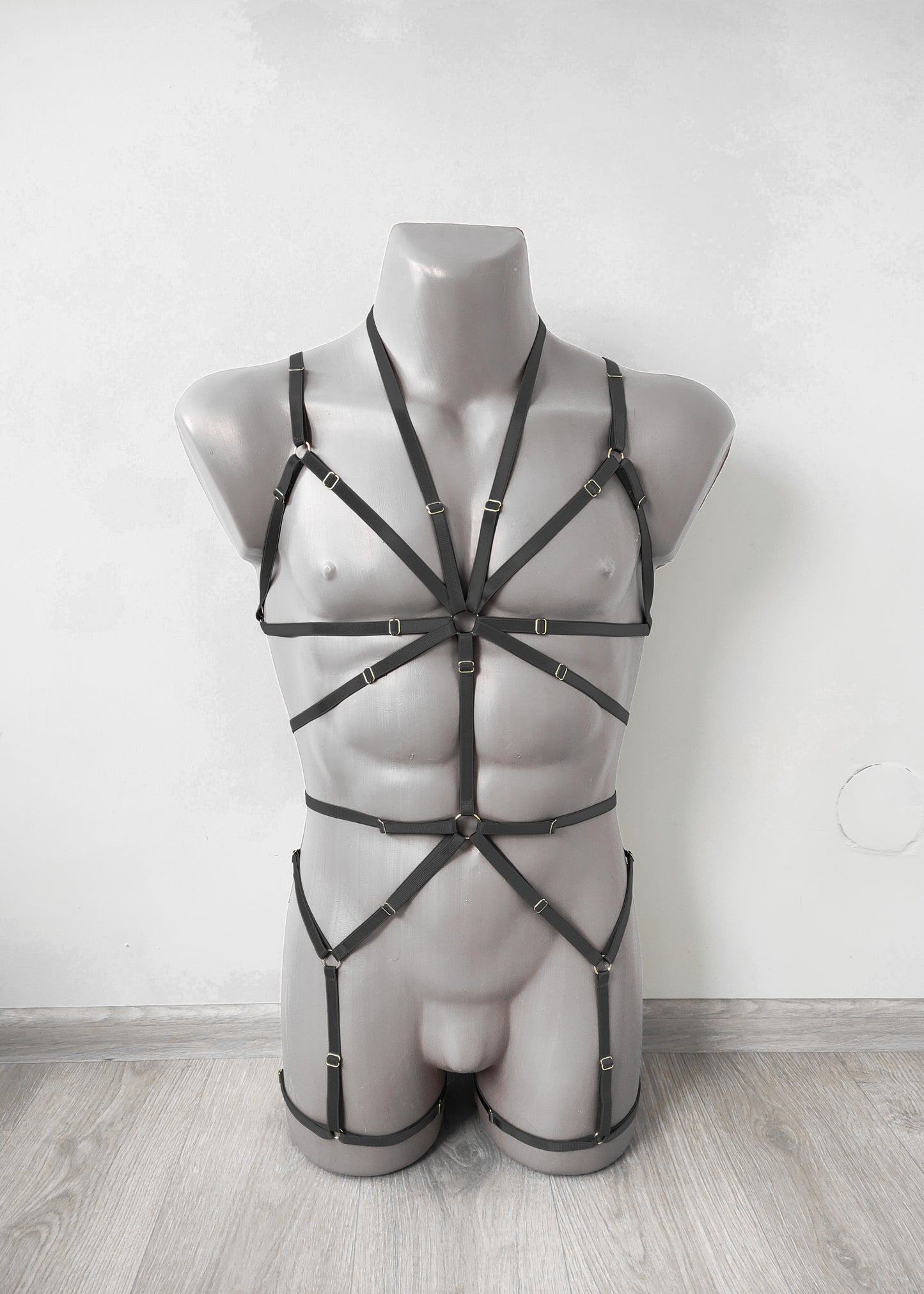 Mira men - full body harness bodysuit