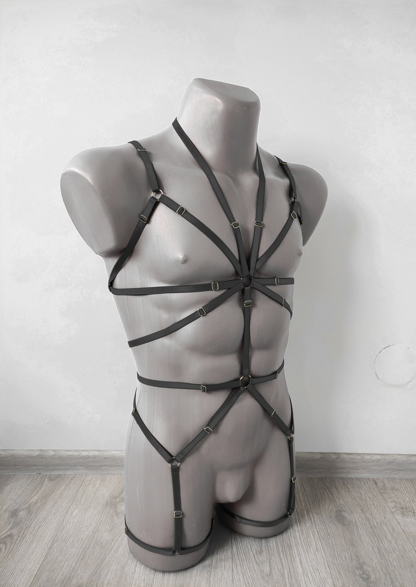 Mira men - full body harness bodysuit