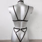Mara II - see through women harness lingerie set