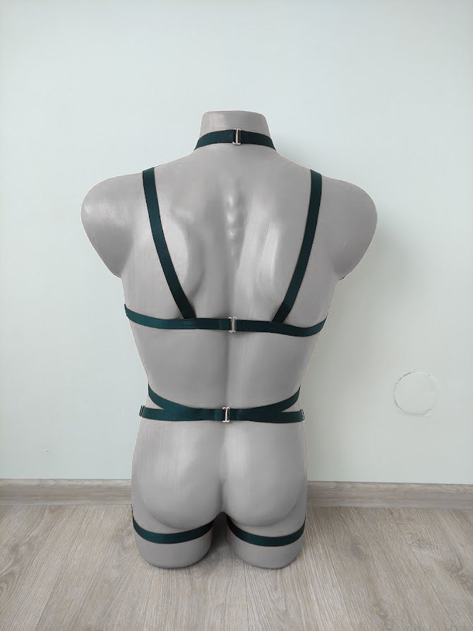 Rindr men - open lingerie full body man harness bodysuit