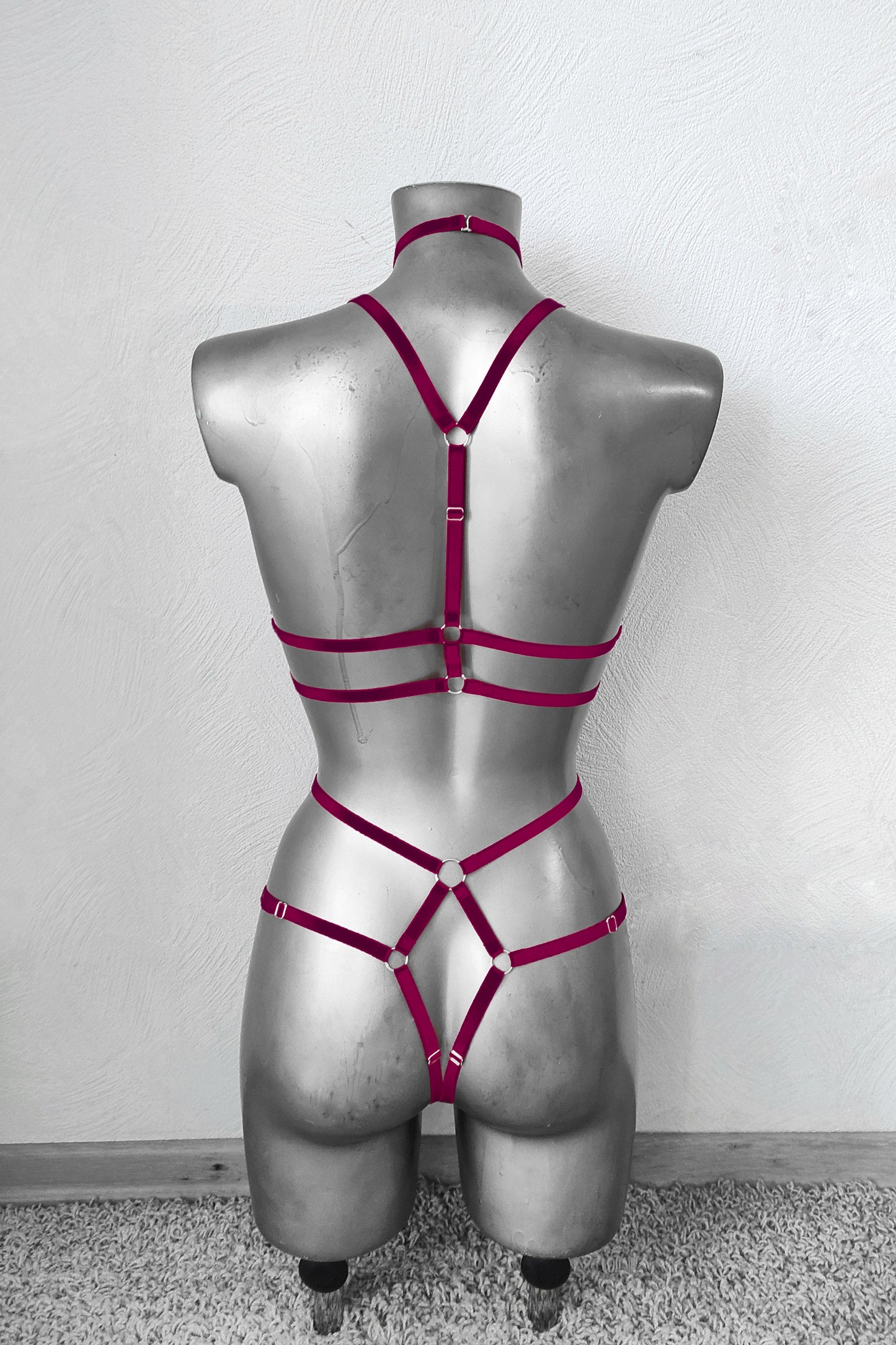 Nyx - open women lingerie harness