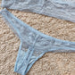 Angel - light blue transparent lingerie set