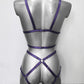 Aurora II - open crotch cupless women bodysuit