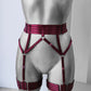 Morgana - women leg harness garters belt