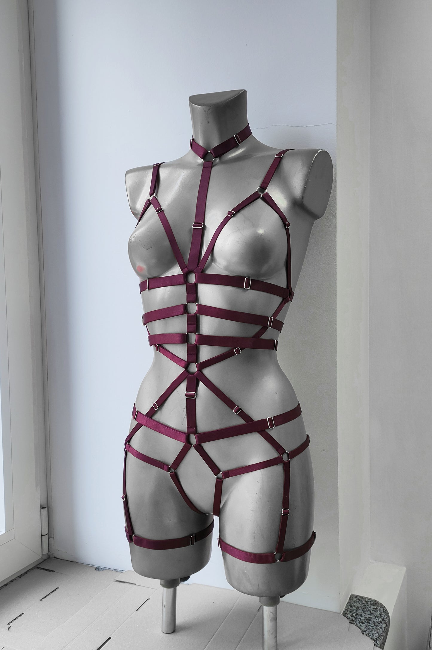 Scylla II - full body harness lingerie