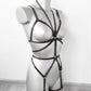 Mira - open harness lingerie jumpsuit for women