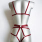Kitana II - collar harness lingerie set for women