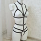 Tyr - black fullbody women harness
