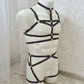 Odin men - black harness lingerie male