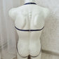 Kvasir men - navy blue cage harness male lingerie