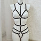 Tyr - black fullbody women harness