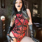 Mokosh - black harness lingerie women bodysuit