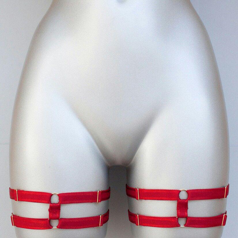 Gemini - leg straps female harness garters