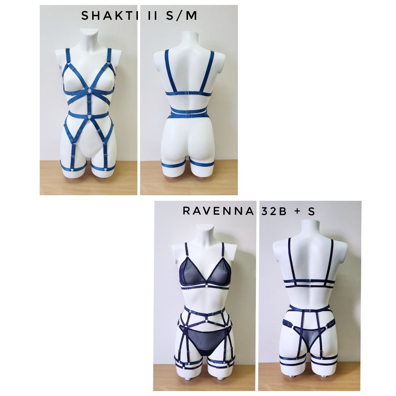SAMPLE SALE - ready to ship harness and lingerie