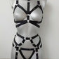 Banshee - transparent women lingerie harness