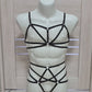 Kitana men - black sissy lingerie harness set male