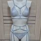 Darla - light blue female lingerie set