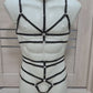 Athena men - sissy lingerie set cupless bra open panties