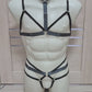 Khaleesi men - sissy lingerie open crotch harness