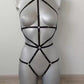 Devana - handmade women harness bodysuit