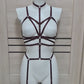 Scorpion II & Kitana bra - female full body harness lingerie set