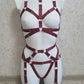 Banshee - rave women harness lingerie set