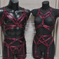 Fulla II men & Sif women - harness lingerie set couple outfit