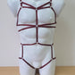 Aurora men - chest men's harness rave outfit