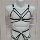Hemera men - navy blue harness set with chest harness